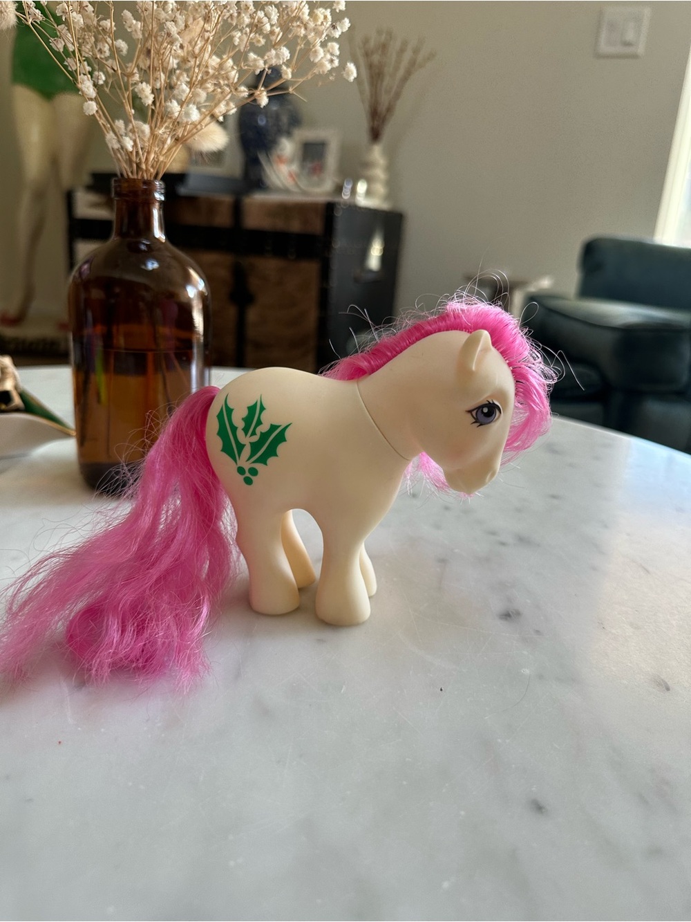 Vintage G1 Holly My Little Pony from the Birthflower Ponies